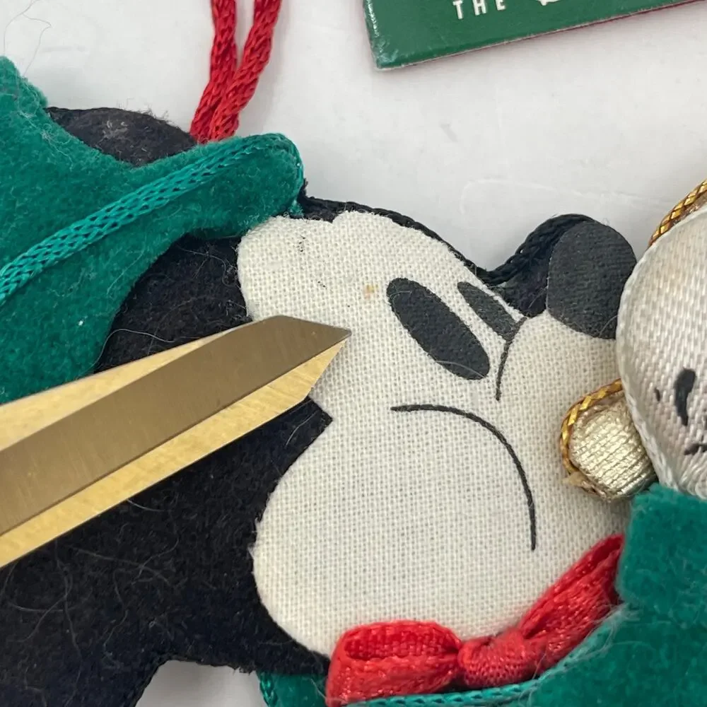 THE DISNEY STORE Ornament Mickey Mouse Mickey's Season of Song Christmas NWT